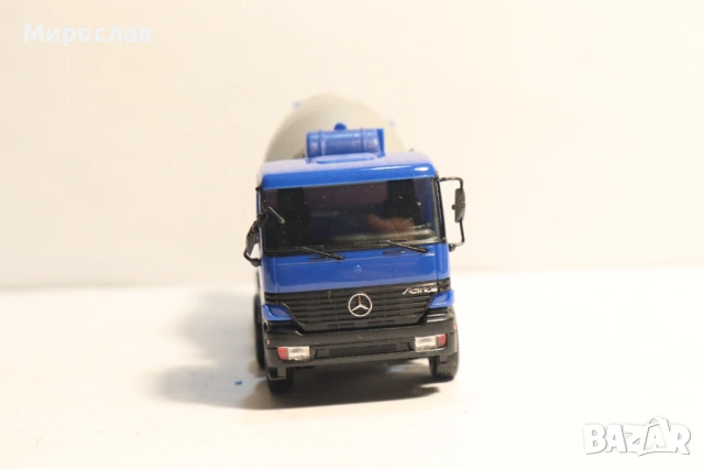 HERPA 1/87 MERCEDES ACTROS БЕТОНОВОЗ МИКСЕР КАМИОН МОДЕЛ, снимка 5 - Колекции - 53664805