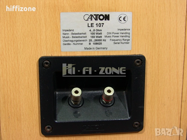 Тонколони  Canton le-107 /1 , снимка 10 - Тонколони - 53441181