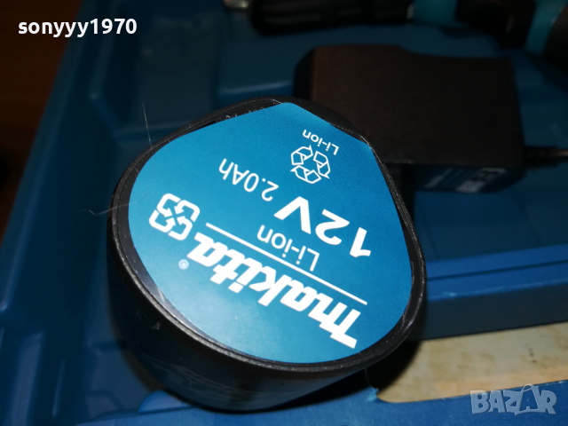 makita li-ion 12v+charger+battery pack x2 3103221803, снимка 11 - Винтоверти - 36298580