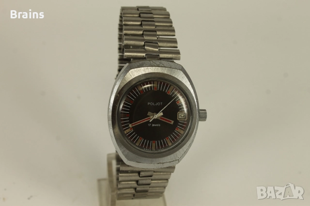 1970's Руски Ръчен Часовник POLJOT 2614.2H, снимка 2 - Мъжки - 51626425