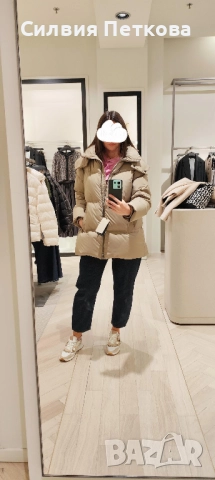 Непромокаемо пухено яке "Massimo Dutti" - НОВО !!, снимка 7 - Якета - 52264279