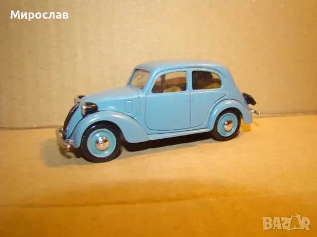 1:43 BRUMM FIAT??? BMW ??? MОДЕЛ КОЛИЧКА ИГРАЧКА
