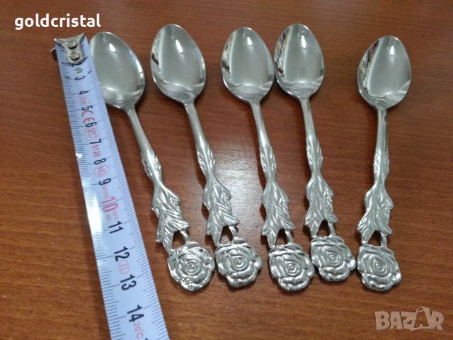 Немски лъжички за кафе чай , снимка 3 - Антикварни и старинни предмети - 41016627