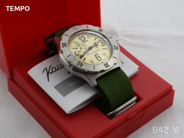 ВОСТОК КОМАНДИРСКИЕ АВТОМАТИЧЕН  ref: 350749 - ZULU Каишка, снимка 3 - Мъжки - 41944799