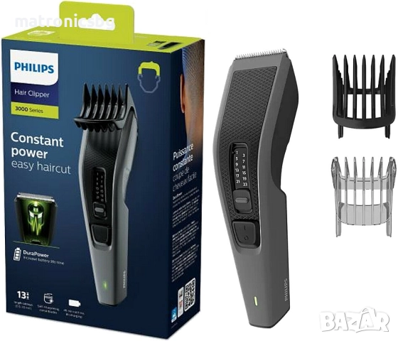 Машинка за подстригване Philips Hairclipper Series 3000 черна
