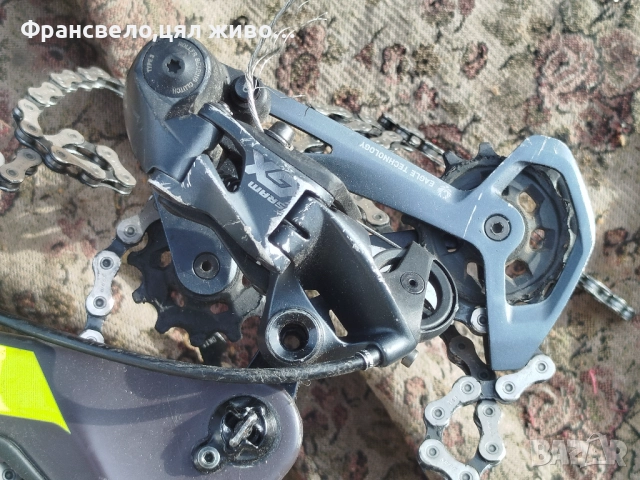 29 цола карбон сет за велосипед колело за ремонт или части, пукнат триъгълник focus 01E, снимка 7 - Части за велосипеди - 52174679