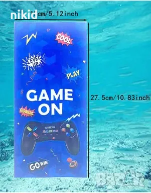 10 Game On конзола джойстик плейстейшън подаръчни торбички големи опаковъчни пликчета дребни сладки , снимка 2 - Други - 47684575