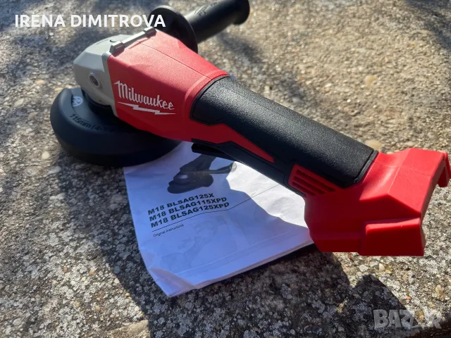 Milwaukee m18 BLSAG115xpd шлайф, снимка 7 - Ъглошлайфи - 56140330