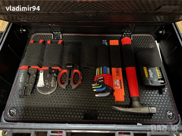 Wiha Competence XXL II (115 части) Като Нов, снимка 6 - Куфари с инструменти - 53561705