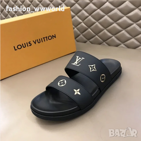 Мъжки сандали и чехли LOUIS VUITTON (38-45) - реплика, снимка 7 - Мъжки сандали - 36212801