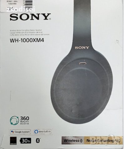 Bluetooth слушалки Sony WH-1000XM4, снимка 1 - Bluetooth слушалки - 41825224