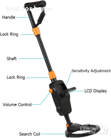 MD1008A Металотърсач, снимка 3 - Друга електроника - 52795760