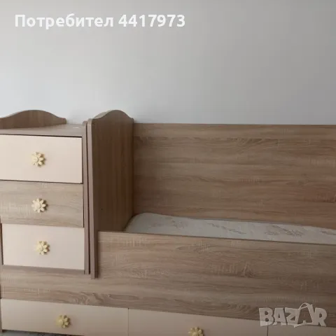 Детска дървена кошара + матрак, снимка 12 - Кошарки - 49534864