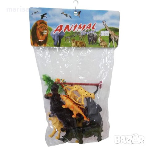 Комплект диви животни в плик - 3587, снимка 1