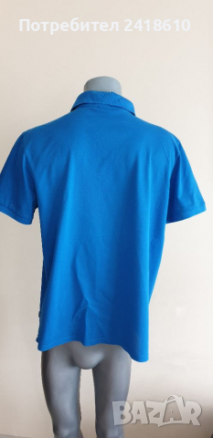 Hugo Boss Parlay Regular Fit Pima Pique Cotton Mens Size XL/2XL ОРИГИНАЛНА Тениска!, снимка 9 - Тениски - 36311049