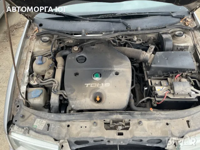 Шкода Октавия 1,9TDI автоматик на части, снимка 6 - Автомобили и джипове - 48973428