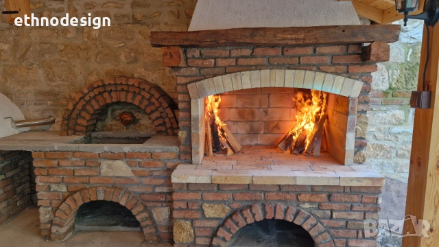 Изработвам зидани камини, барбекюта, пещи, снимка 2 - Други ремонти - 37873341