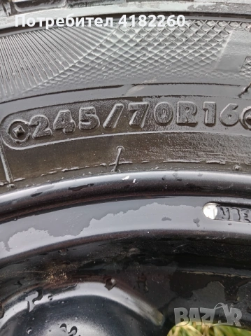 Оф-роуд гуми и алуминиеви джанти за Роувър 245/70/16, снимка 7 - Гуми и джанти - 53153041