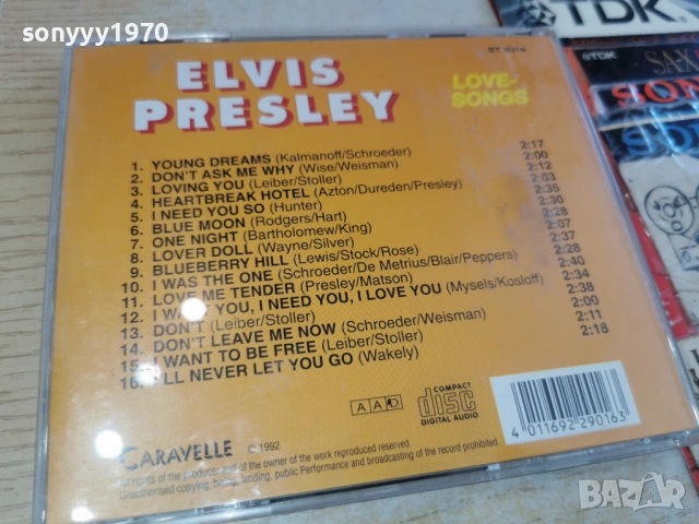 ELVIS PRESLEY CD ВНОС GERMANY 1003261709H2E6R, снимка 10 - CD дискове - 53784478