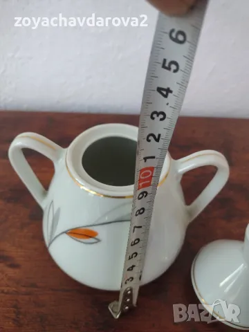 БЪЛГАРСКА ПОРЦЕЛАНОВА ЗАХАРНИЦА ОТ СЕРВИЗ, снимка 10 - Аксесоари за кухня - 49003430