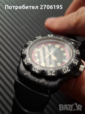 РЯДЪК часовник Tag Heuer 35 мм Formula 1 с черно-червен циферблат Ana Design 383.513/1!, снимка 7 - Мъжки - 53305099