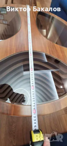 Продавам холната, кръгла маса, снимка 2 - Маси - 49749710