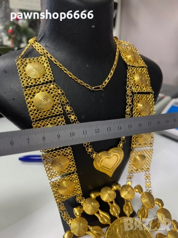 Златно колие 14 карата, снимка 17 - Колиета, медальони, синджири - 52926913