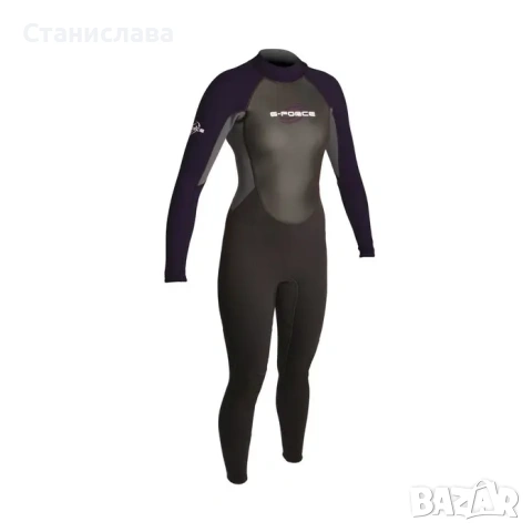 Неопрен дамски GUL 3mm G-Force дълъг лилав 1306