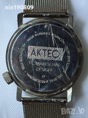 Часовник AKTEO - модел с китара, снимка 3 - Дамски - 51550507