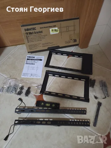 Накланяща се стойка за телевизор BONTEC TV Wall Bracket (Модел: 118MB), снимка 2 - Стойки, 3D очила, аксесоари - 55772839