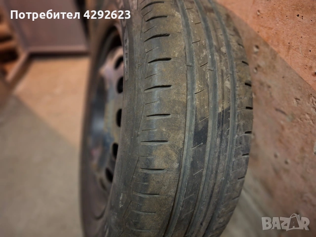 Железни джанти с гуми за Kia Seed., снимка 4 - Гуми и джанти - 53287570