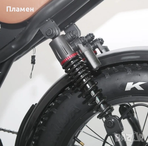 НОВО !!! Електрически Велосипед Emoko C93 Dual 2*1000W 48V/23Ah 50 км.ч , снимка 9 - Велосипеди - 52023217