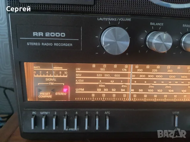 касетофон Grundig RR2000, снимка 2 - Радиокасетофони, транзистори - 55748580