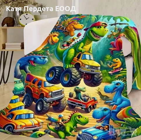 3D детско одеяло 150/200, снимка 2 - Спално бельо и завивки - 50838871