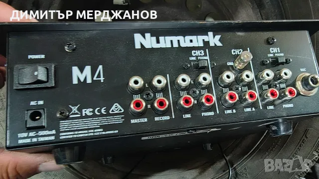 Нумарк М4  dj миксер , снимка 3 - Ресийвъри, усилватели, смесителни пултове - 55977996