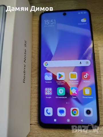смартфон Redmi Note 9S, 4GB RAM, 64GB ROM