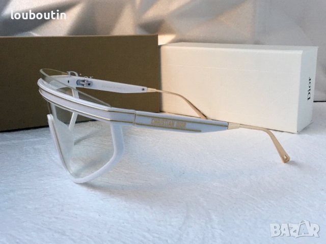 Dior дамски прозрачни слънчеви очила маска 1:1 - 4 цвята, снимка 11 - Слънчеви и диоптрични очила - 41925707