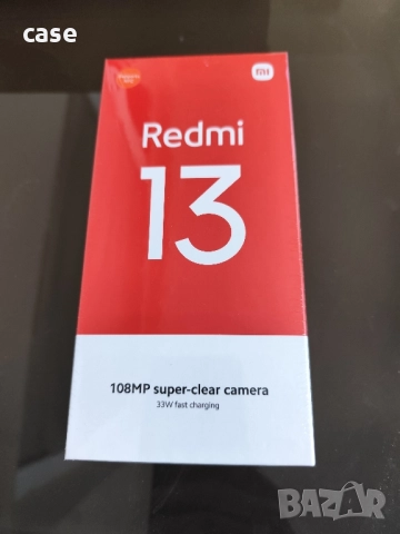 Xiaomi Redmi 13 6Ram 128GB 5030mAh нов черен цвят гаранция, снимка 2 - Xiaomi - 51877965