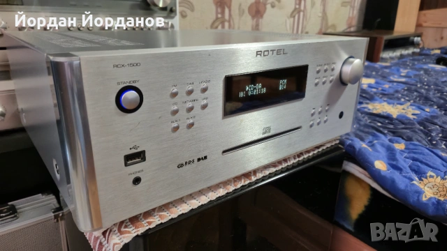 Rotel RCX-1500 Hi-Fi CD Receiver Висококачествен стерео ресивър, снимка 9 - Ресийвъри, усилватели, смесителни пултове - 53043359