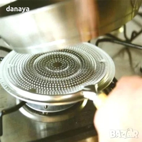 977 Подложка за газов туристически котлон поставка за печене чушкопек, снимка 7 - Аксесоари за кухня - 48610748