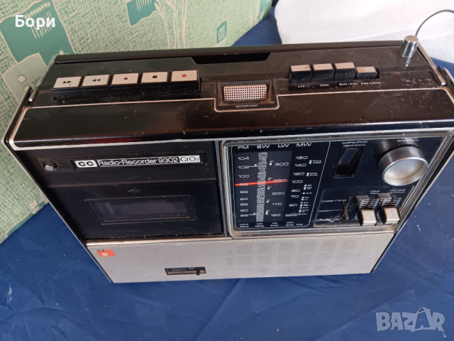 BASF CC Radio-Recorder 9302 CrO2 1974/75, снимка 6 - Радиокасетофони, транзистори - 44594382