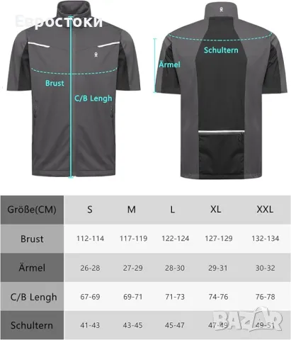 Леки мъжки якета Little Donkey Andy Softshell, ветроустойчиво, снимка 3 - Спортна екипировка - 48605428