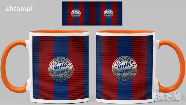 Чаша Байерн Мюнхен Bayern Munich Керамична, снимка 2 - Фен артикули - 34783674
