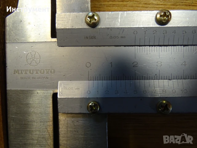 Шублер Mitutoyo 533-405 CN75 0-750mm Vernier Caliper със скосени върхове, снимка 4 - Шублери - 50808848