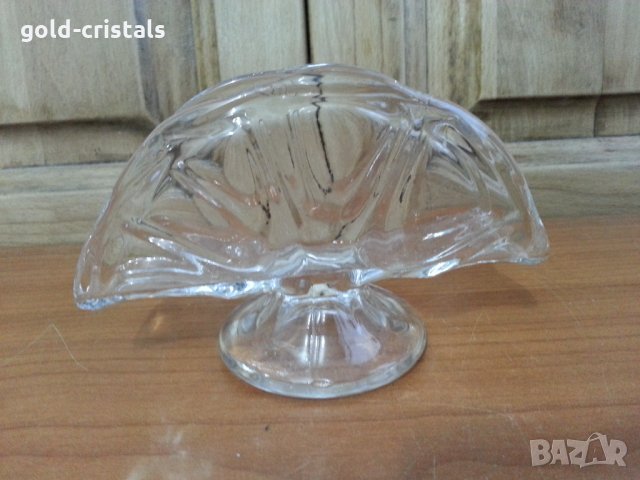 Стъклен кристален салфетник