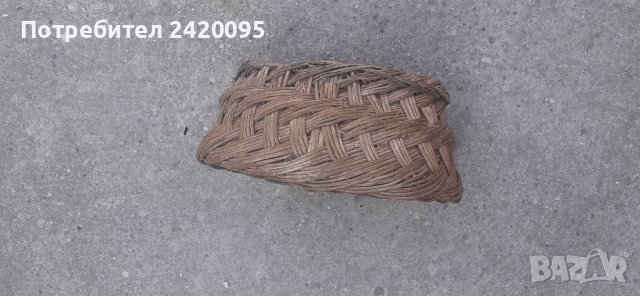 Стари  плетени  кошници -25 лв, снимка 10 - Декорация за дома - 32391479