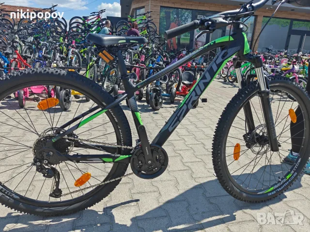 Промо велосипед 27.5" Sprint APOLON черен/зелен, снимка 11 - Велосипеди - 56070691