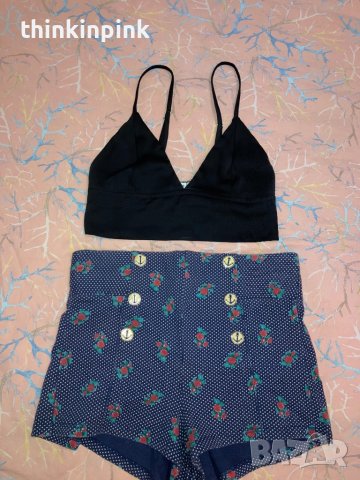 Къси панталони Bershka с копчета, снимка 1