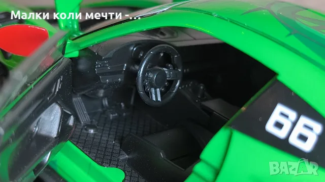 Метална кола Porsche, мащаб 1:24 , чисто нова , снимка 7 - Колекции - 56230820