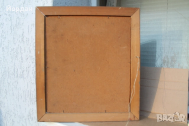 Европейска картина масло върху шперплат, снимка 9 - Картини - 53113450